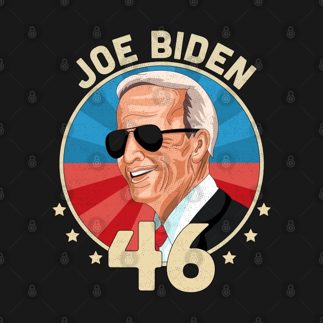 Joe Biden 46 - Elected Joe Biden President 46th Vintage 2020 by OrangeMonkeyArt