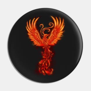 Phoenix Fire Bird Pin