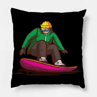 Snowboard Winter sports Snowboarder Apparel Pillow