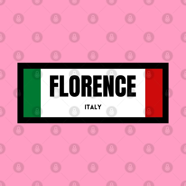 Florence City in Italian Flag by aybe7elf
