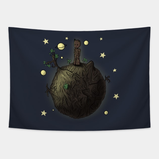 Le Petit Groot Tapestry by MarianoSan
