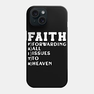 Faith Christians God Motivational Positive Women Men Kids Phone Case