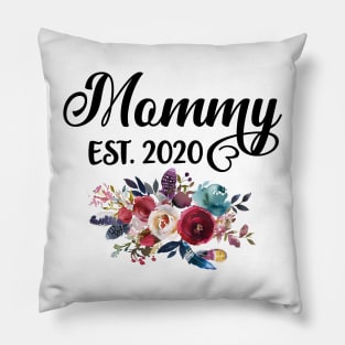 Mommy Est 2020 Pregnancy Announcement Pillow