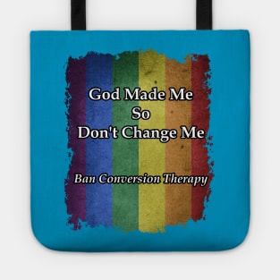 Ban Conversion Therapy LGBTQ Supporter Tote