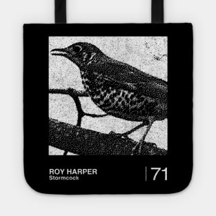 Roy Harper / Minimalist Graphic Artwork Design Tote