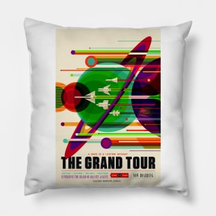The Grand Tour Concept Art Pillow