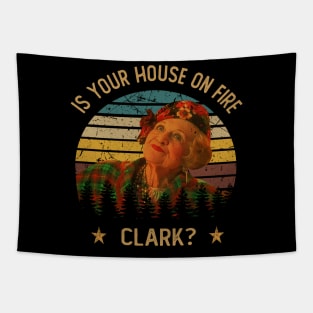 Classic Photo Is Your House On Fire Tapestry