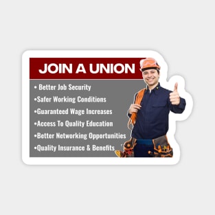 Join A Union - Unionise Magnet