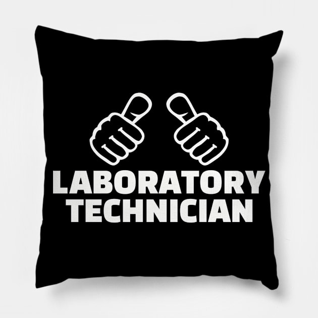 Laboratory technician Pillow by Designzz