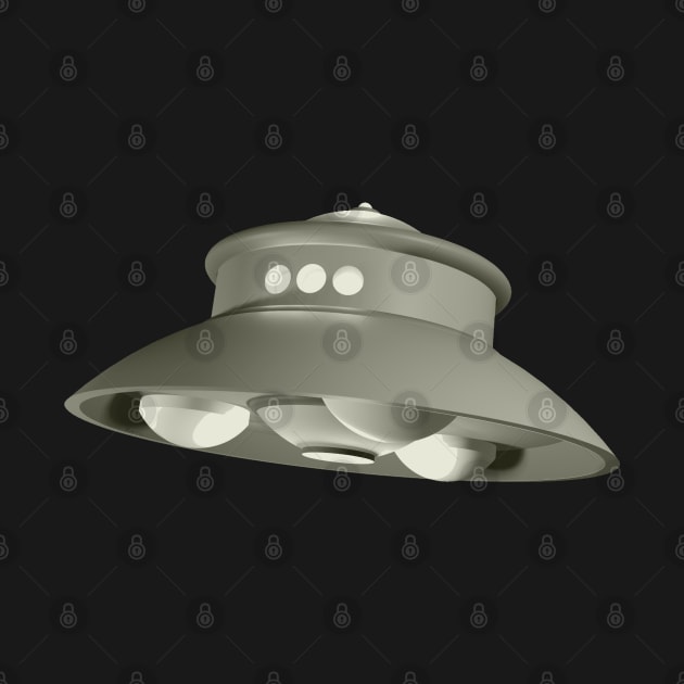 Flying Saucer Adamski UFO - Textless Version by Out of Memory