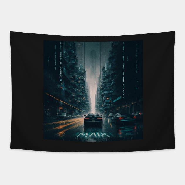 City Drive in Code Tapestry by AICreateWorlds