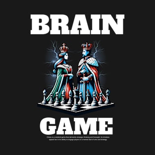 Chess Brain Game T-Shirt