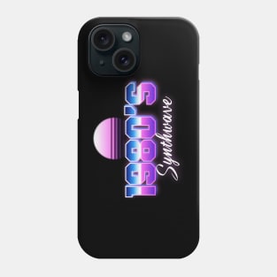 1980s synthwave Phone Case