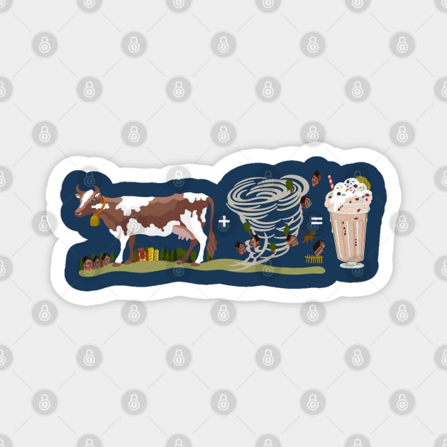 Milk Shake Magnet by BullShirtCo