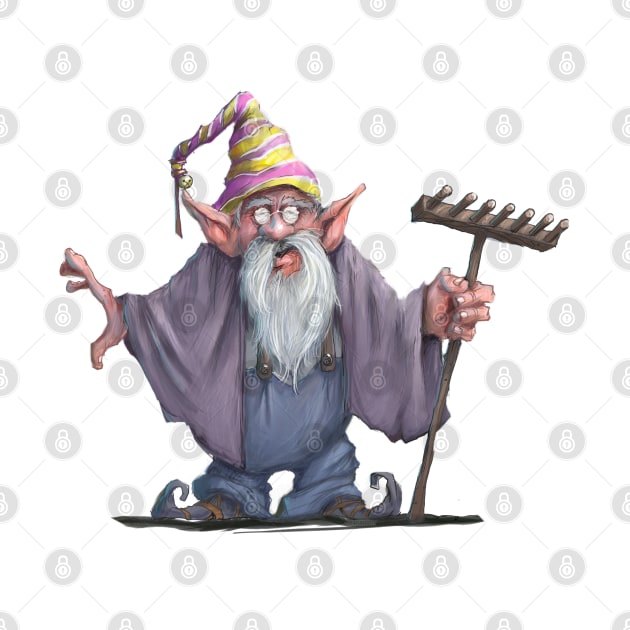 The Old wizard by Tony Morgan