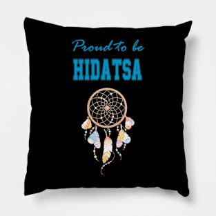 Native American Hidatsa Dreamcatcher 50 Pillow