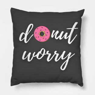 Donut Worry Pillow