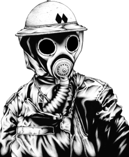 Gasmask Magnet