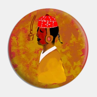 Gnawi from Morocco Pin