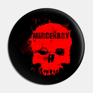 Mercenary Skull Pin