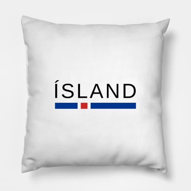 Iceland | Ísland Pillow by icelandtshirts