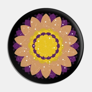 Celestial Flower [intersex] Pin