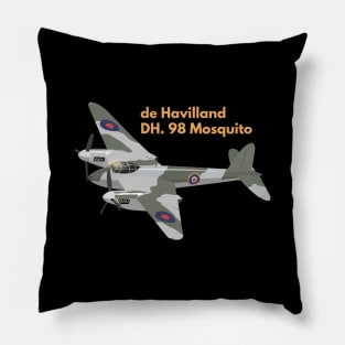 de Havilland DH.98 Mosquito British WW2 Airplane Pillow