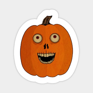 Scary Pumpkin Magnet