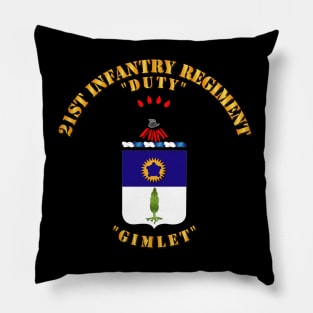 COA - 21st Infantry Regiment Pillow