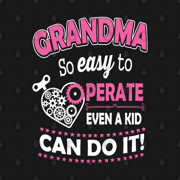 Grandma So Easy To Operate Even A Kid Can Do It by ryanjaycruz