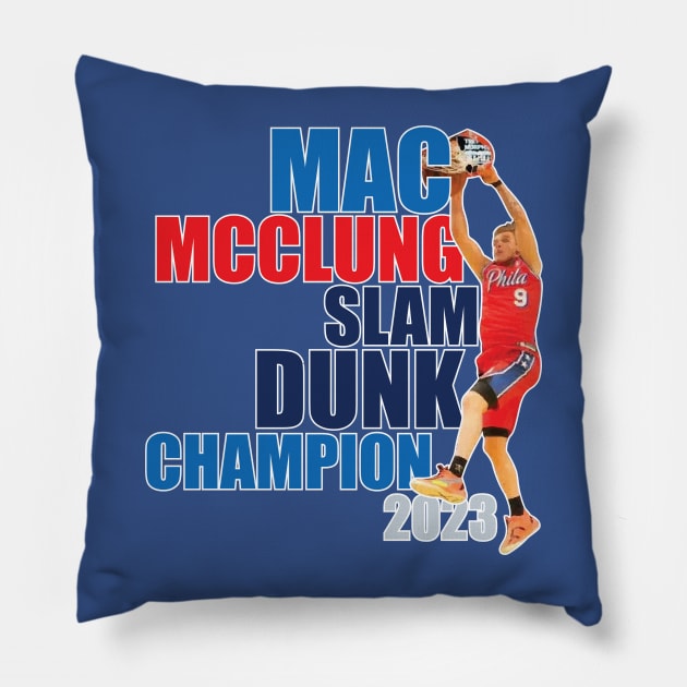 Slam Dunk Champion Pillow by Nagorniak