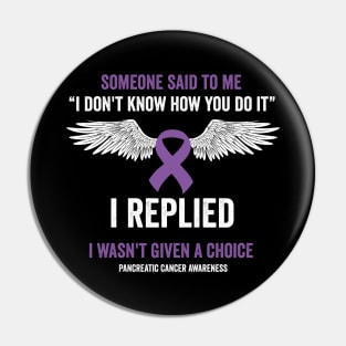 pancreatic cancer awareness - purple ribbon awareness month Pin