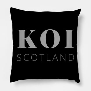 Kirkwall Orkney KOI The Scottish Orkneys Pillow