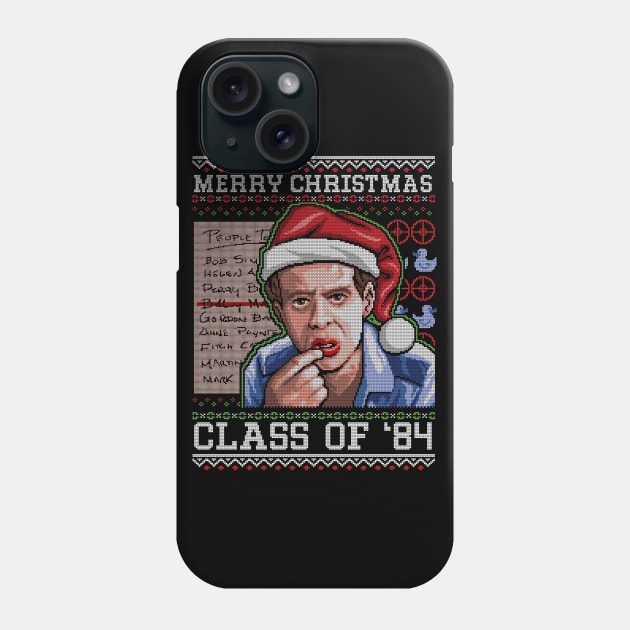 Merry Christmas Class of '84 Phone Case by Punksthetic