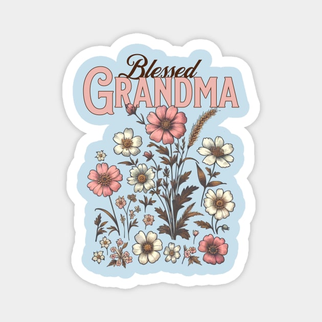 Blessed Grandma Magnet by AWbydesign