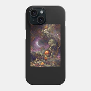 HALLOWEEN IN THE ENCHANTED FOREST Phone Case