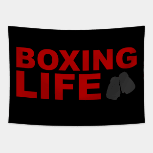 Boxing Life Tee Tapestry