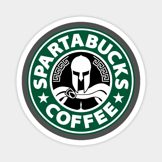 Spartabucks Coffee Magnet by Runesilver