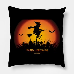 Halloween Witch overhead Pillow