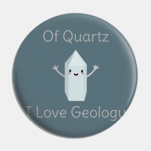 Funny Geology Science T-Shirt Pin