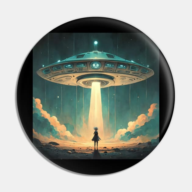 Abduction Pin by MercurialMerch