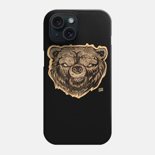 Ronnie’s Bear Phone Case by Popoffthepage