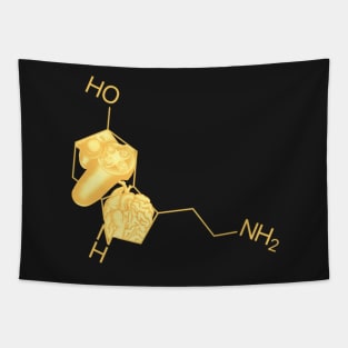 Happy Molecule Tapestry