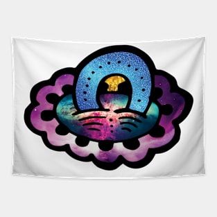 Purple Shaped Nothing Tapestry