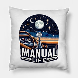 Manual gear shift Pillow