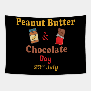 Peanut Butter and Chocolate day 23rd july Tapestry