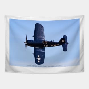 F4U-7 Corsair Photo-Pass Tapestry