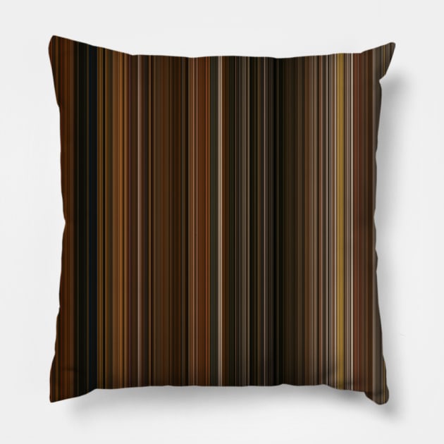 Fantastic Mr. Fox (2009) - Every Frame of the Movie // Dark Variant Pillow by ColorofCinema