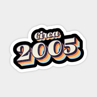 2005 Birthday Magnet