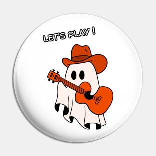 Cowboy Ghost Pin